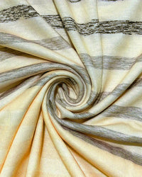 Gestreept dames T-shirt met ronde hals en kleurverloop – Melia