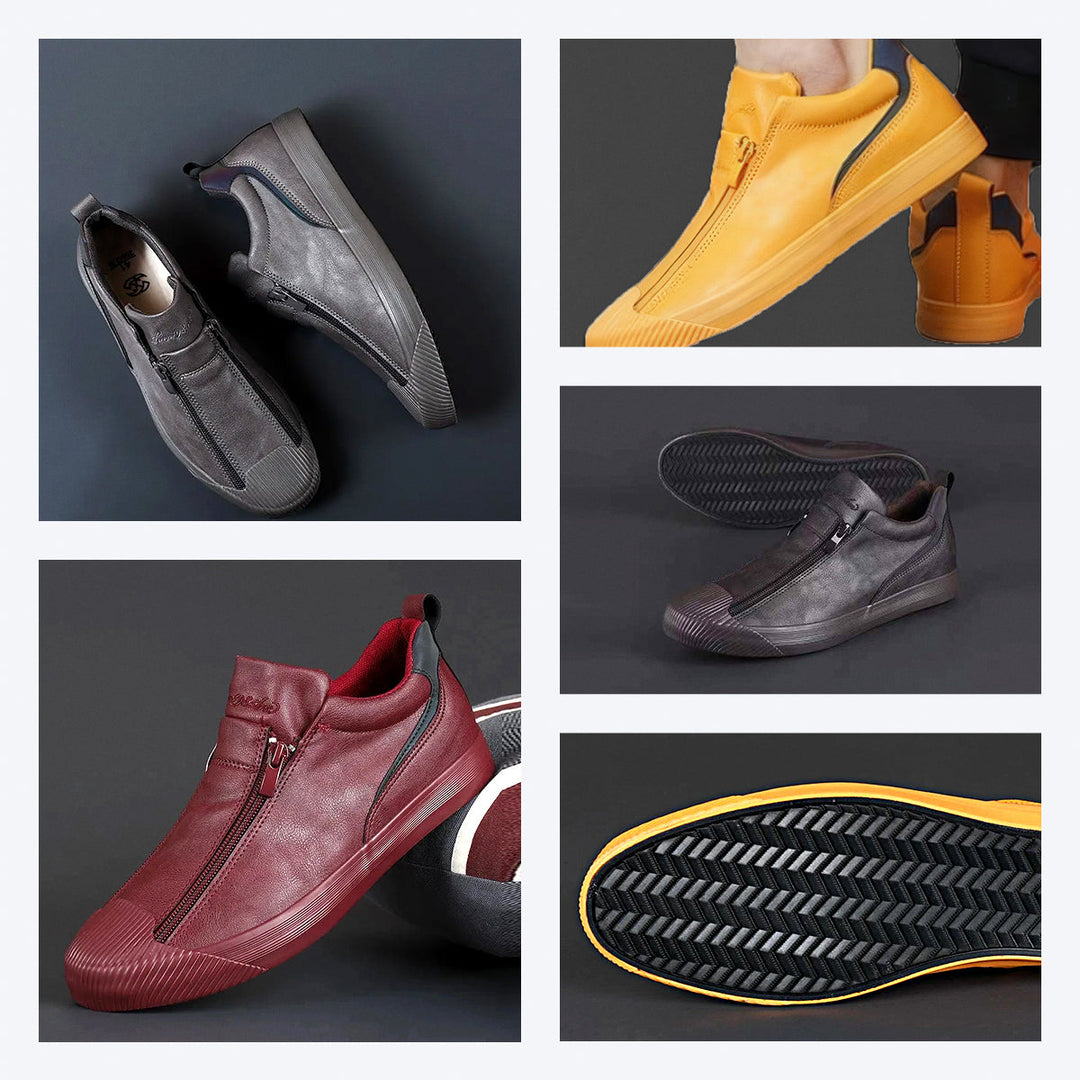 Herren Sneaker mit Reißverschluss und Komfort – Noah