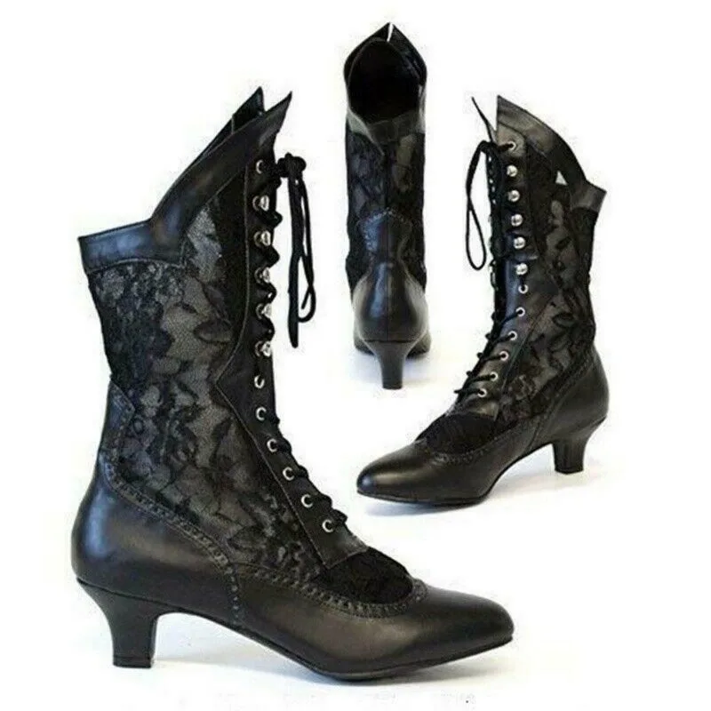 Vintage Damen-Stiefeletten - Nora