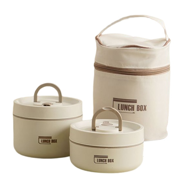 Mehrlagige isolierte Lunchbox mit GRATIS Tragetasche - ThermoBox