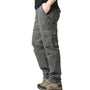 Freizeit Cargo | Baumwollhose mit großer Tasche