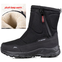 Halbhohe Snowboots | Warme Winterstiefel
