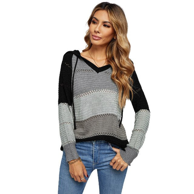 Isabelle hoodie with V-neck | Very comfortable