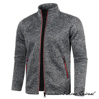 Sweatweste | Sweatshirt mit umgeschlagenem Kragen
