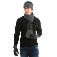 Gebreide Set | Met wollen muts, handschoenen en sjaal!