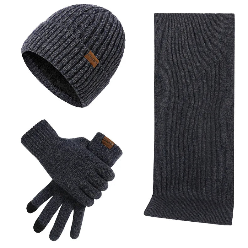 Stoere Winterset | Met stoere muts, sjaal en handschoenen!