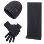 Robustes Winterset | Mit robuster Mütze, Schal und Handschuhen!