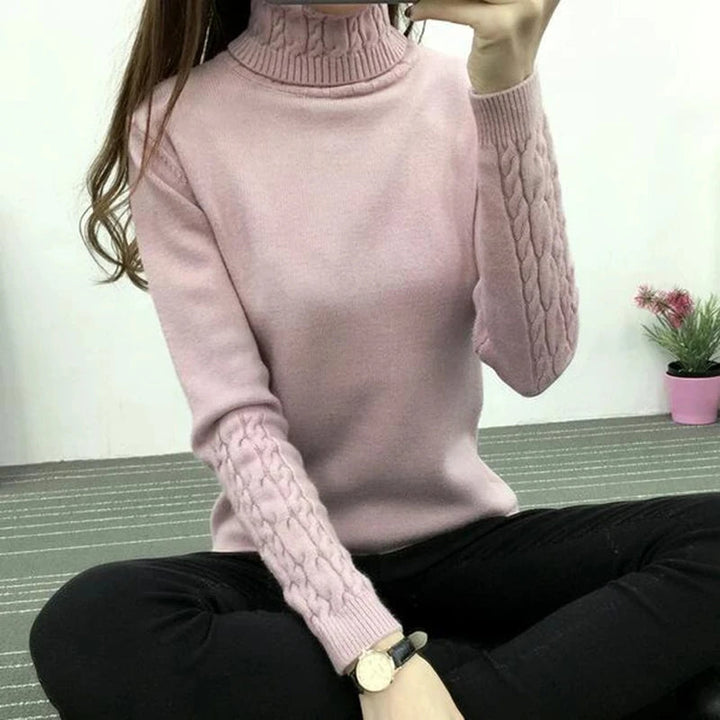 Zoë Knitted Turtleneck | Soft & Comfy
