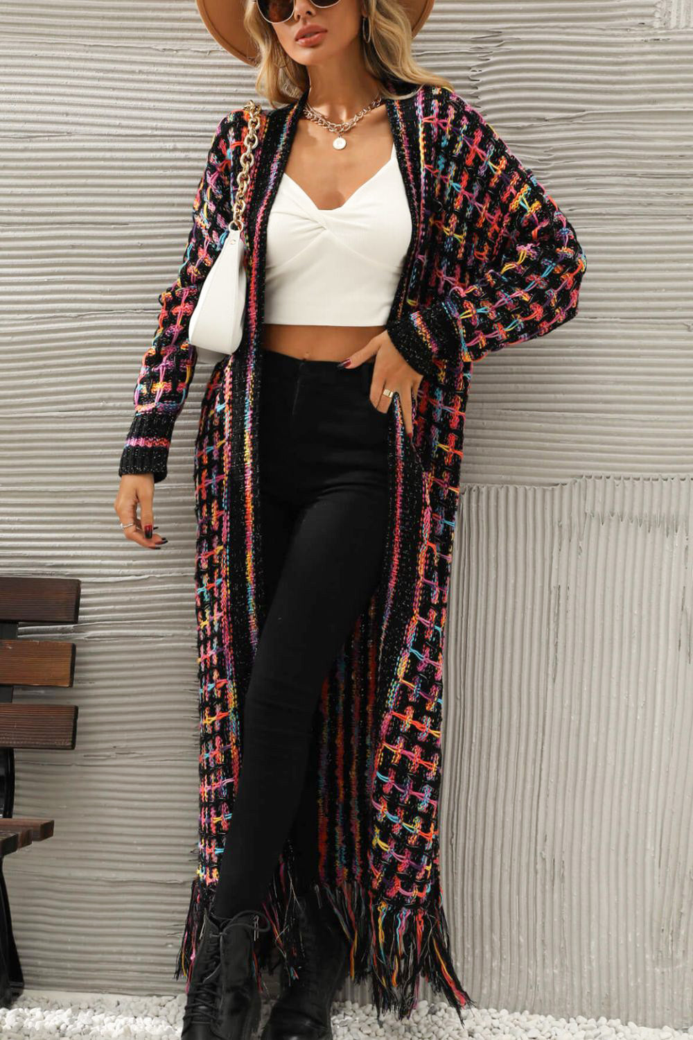 Vintage langer Cardigan - Livia