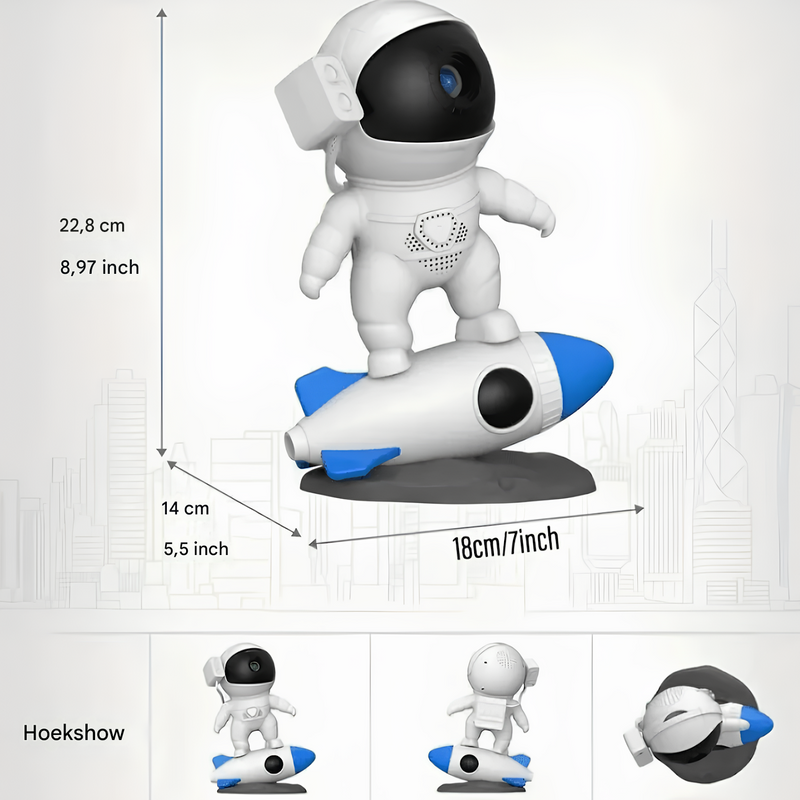 Astronaut-Projektorlampe - AstroGlow