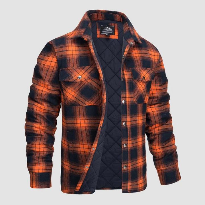 Herren-Holzfällerjacke mit warmem Futter – Magnus