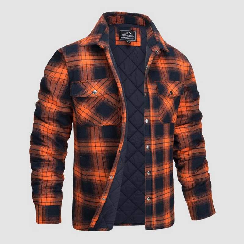 Herren-Holzfällerjacke mit warmem Futter – Magnus