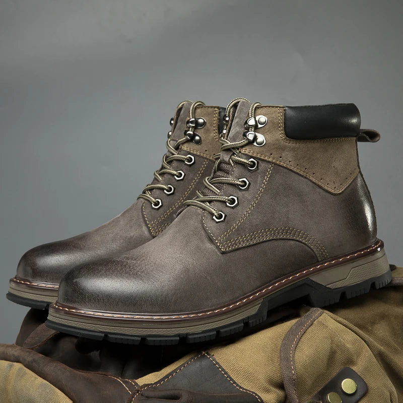 Leather Winter Shoes | Genuine Winter Warmers