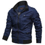 Herren Sommerjacke mit Kragen und Biker-Look – Vince