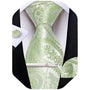 Men's Paisley Formal Tie Set - Refined Wedding & Event Accessories 9