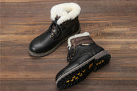 Leder-Winterstiefel | Mit herrlich warmem Wollfutter