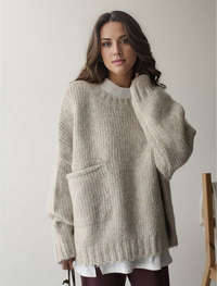 Oversized Strickpullover - AutumnComfort