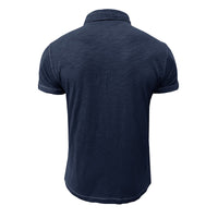 Herren-Poloshirt aus weicher Baumwolle – Matteo