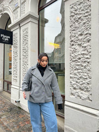 Taillierter Damen-Wintermantel - Elise