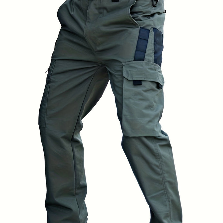 Trendige Unifarbene Herren Cargo Hose - Lars