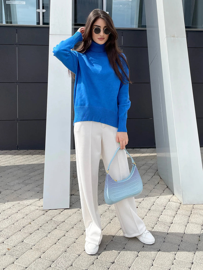 Mila Rollkragenpullover | Oversized & Warm