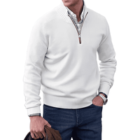 Kaschmirpullover mit Reißverschluss - Mason