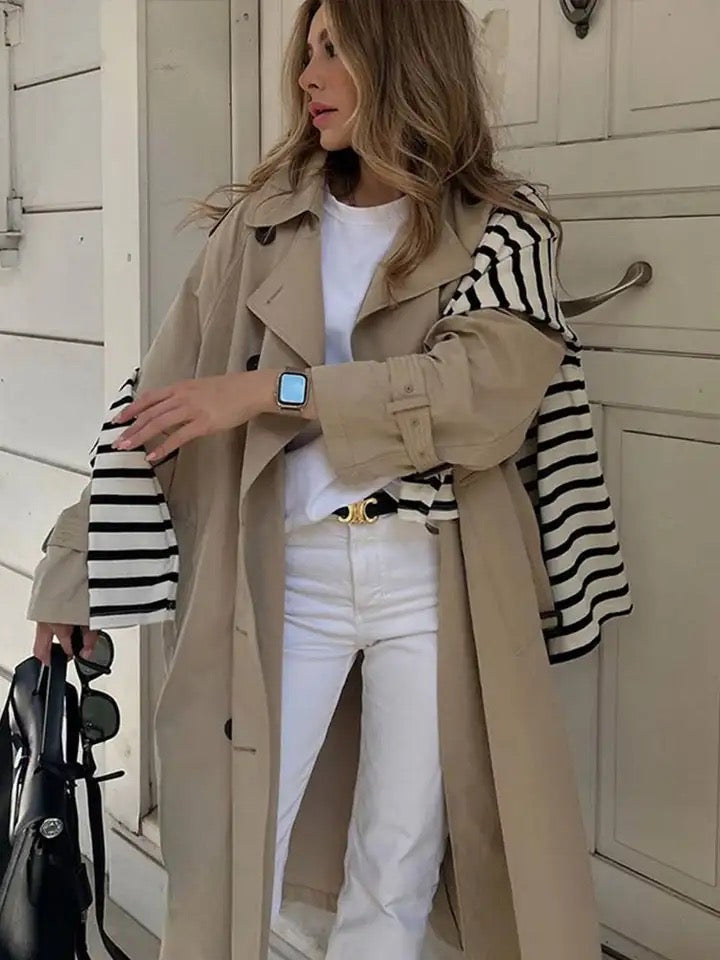 Tess Trenchcoat | Die ideale Übergangsjacke für diese Saison
