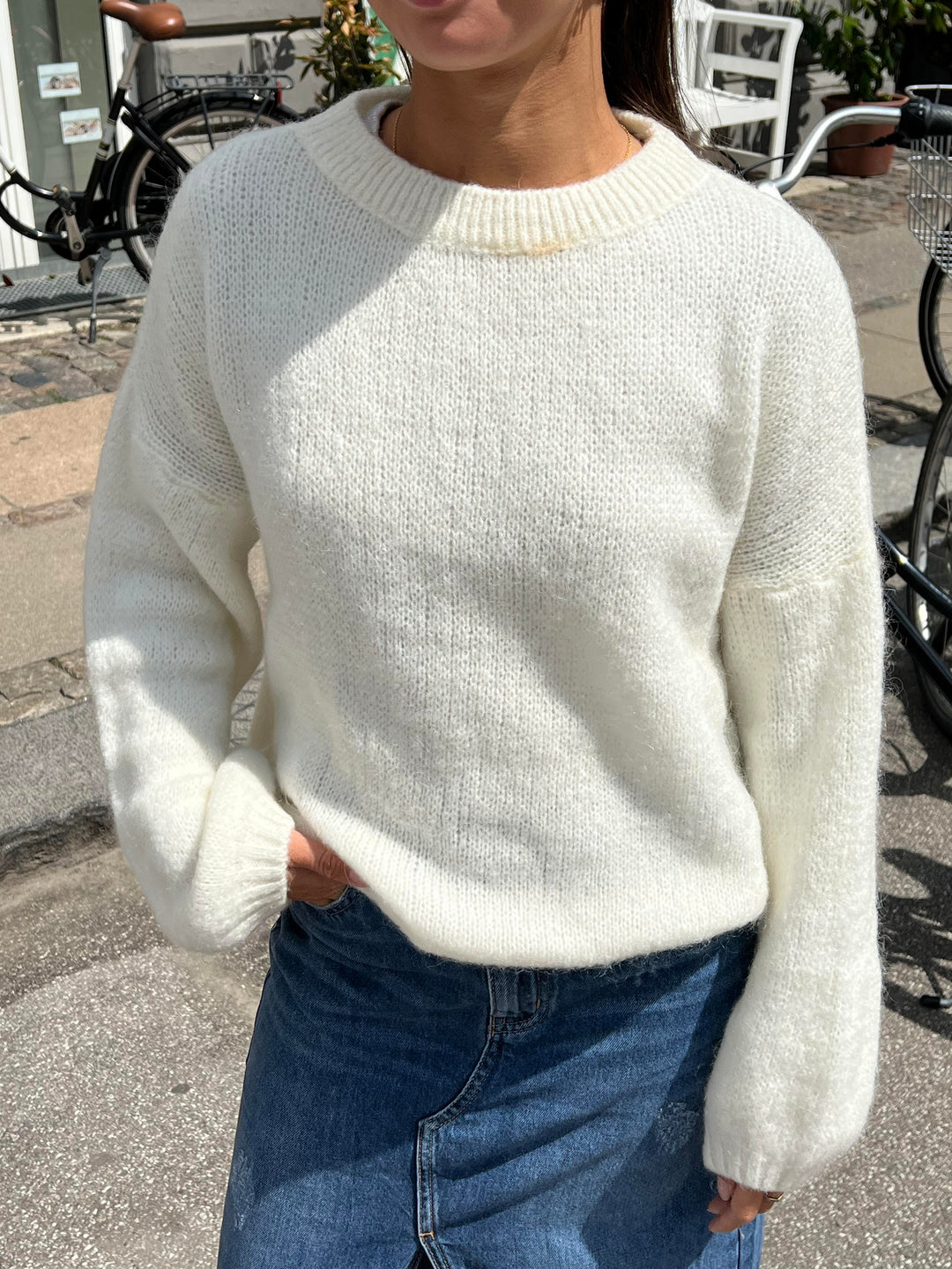 Weicher Damenpullover mit lockerem Schnitt - Aurena