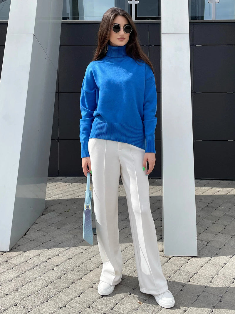 Mila Rollkragenpullover | Oversized & Warm
