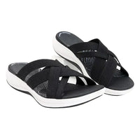 Luchtige sandalen met orthopedisch voetbed en demping - Riva
