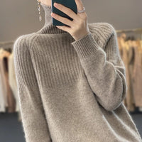 Trendiger Rollkragenpullover für Damen - Serena