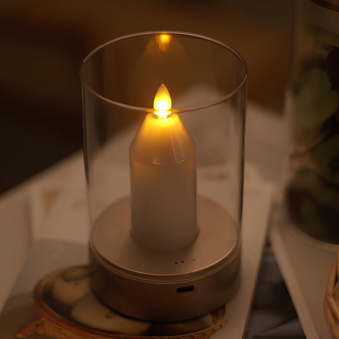 Kabellose LED-Kerzenlampe - LumiCandle