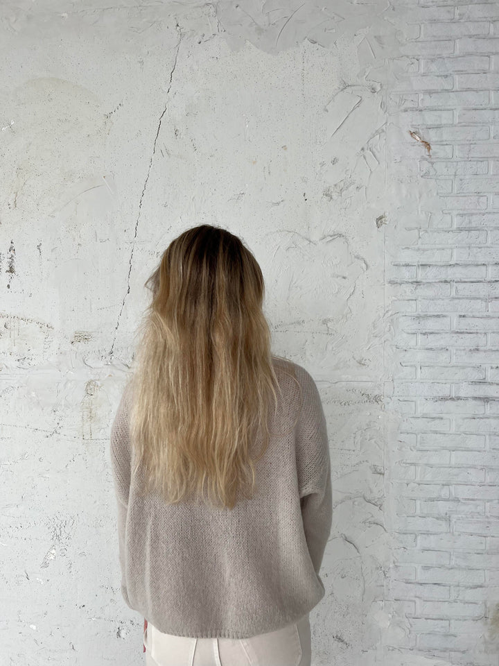 Weicher Damenpullover mit lockerem Schnitt - Aurena