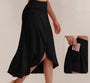 Sportlicher Rock mit hoher Taille und asymmetrischem Schnitt - Alexia