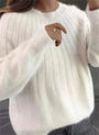 Weicher Kaschmir gestrickter Pullover - Sofie