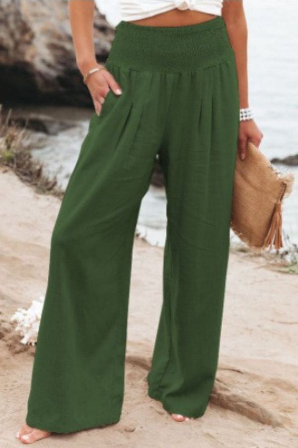 Trendy Palazzo Broek met Boho Flair – Yasmin