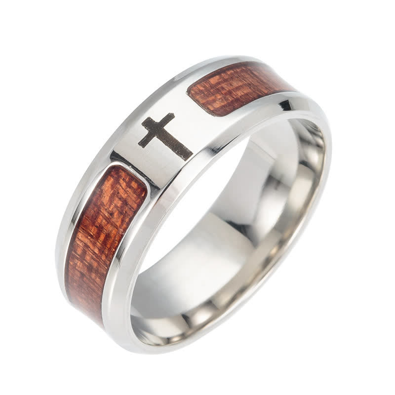 Stilvoller Lebensbaum-Ring aus Edelstahl für Damen - Elina