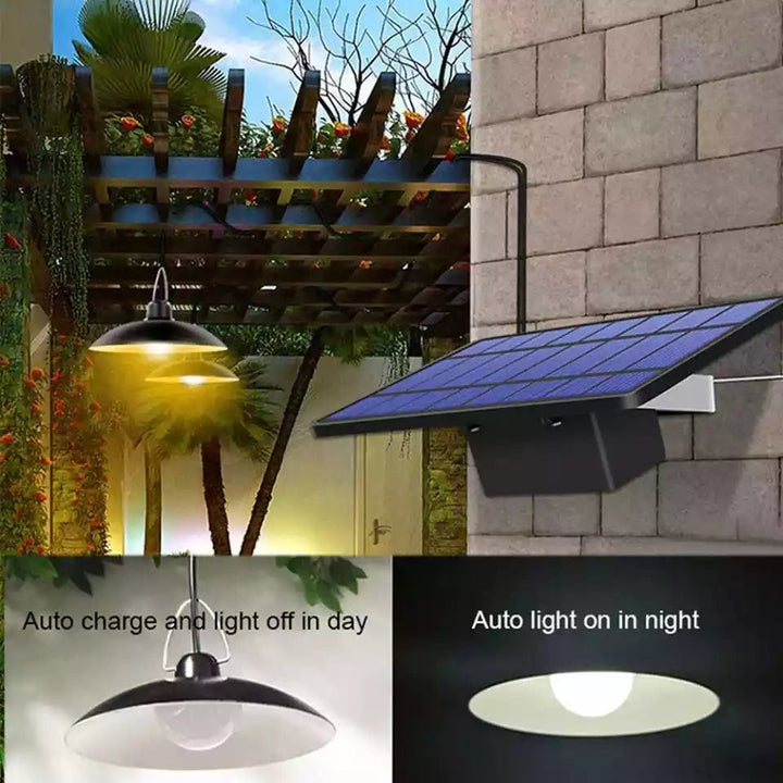 Kabelloses Solar-LED-Lampenset mit Fernbedienung – TwinRay
