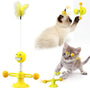 Katzen-Windmühlen-Kratz- und Spielstation - TwirlPaws