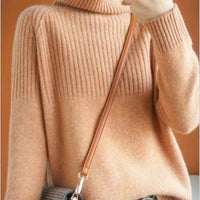 Trendiger Rollkragenpullover für Damen - Serena