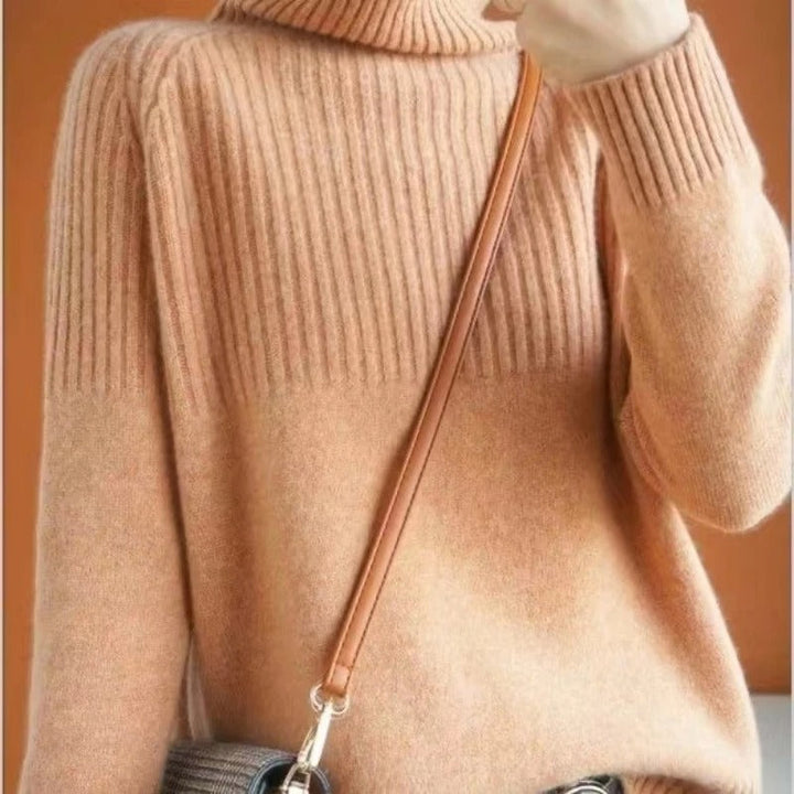Trendiger Rollkragenpullover für Damen - Serena