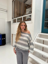 Trendiger gestrickter Damenpullover - Aurelia