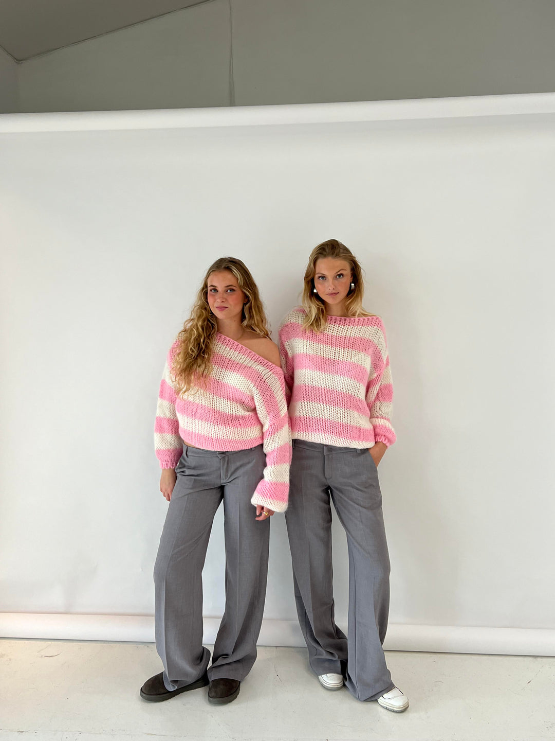 Trendiger gestrickter Damenpullover - Aurelia