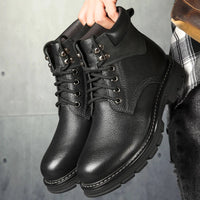 Leather Winter Shoes | Genuine Winter Warmers