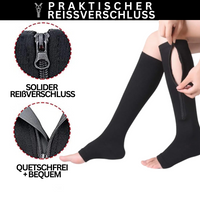 Orthopedische Compressiesokken met Rits - ComfortZip