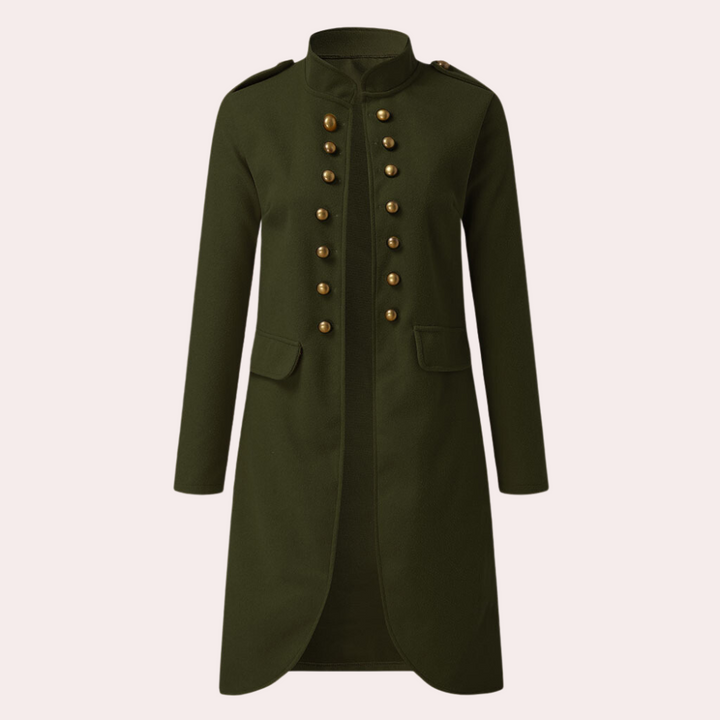 Classic Mid-Length Women's Coat - Elise