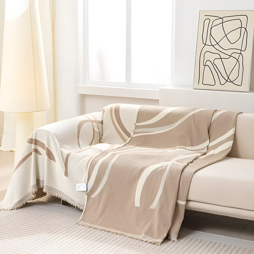 Reversible Sofa Cover - LuxeFlip