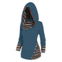 Legerer Damen-Hoodie mit Tribal-Muster – Tavira