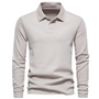 Herren-Poloshirt mit langen Ärmeln - Vince