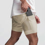 2-in-1 Atmungsaktive Herren-Sportshorts mit Innenhose - Noah